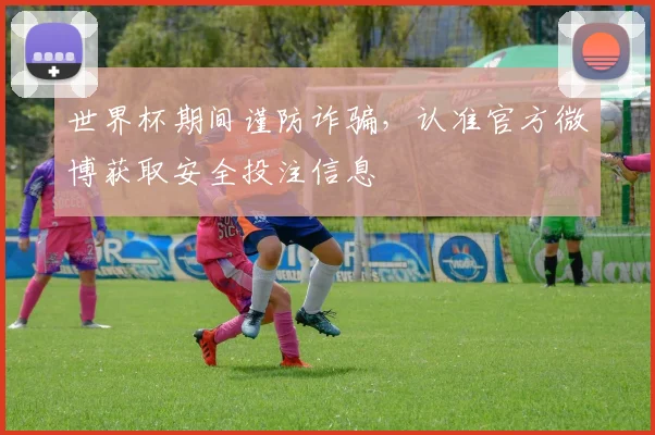 世界杯期间谨防诈骗,认准官方微博获取安全投注信息