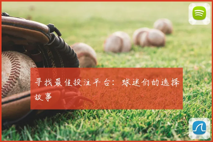 寻找最佳投注平台：球迷们的选择故事